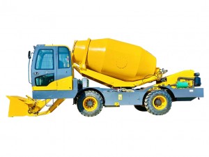 HY550 self loading concrete mixer