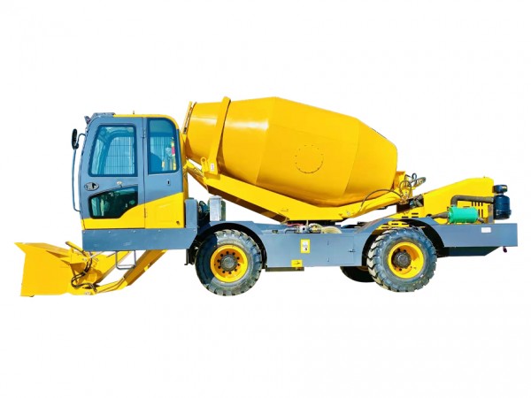 HY550 self loading concrete mixer